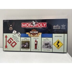 Harley Davidson Live To Ride Edition 2000 Monopoly Board Game NEW Sealed